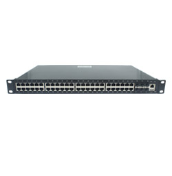 6萬兆光＋48千兆電網管型工業交換機