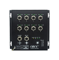 百兆8電口M12型工業交換機